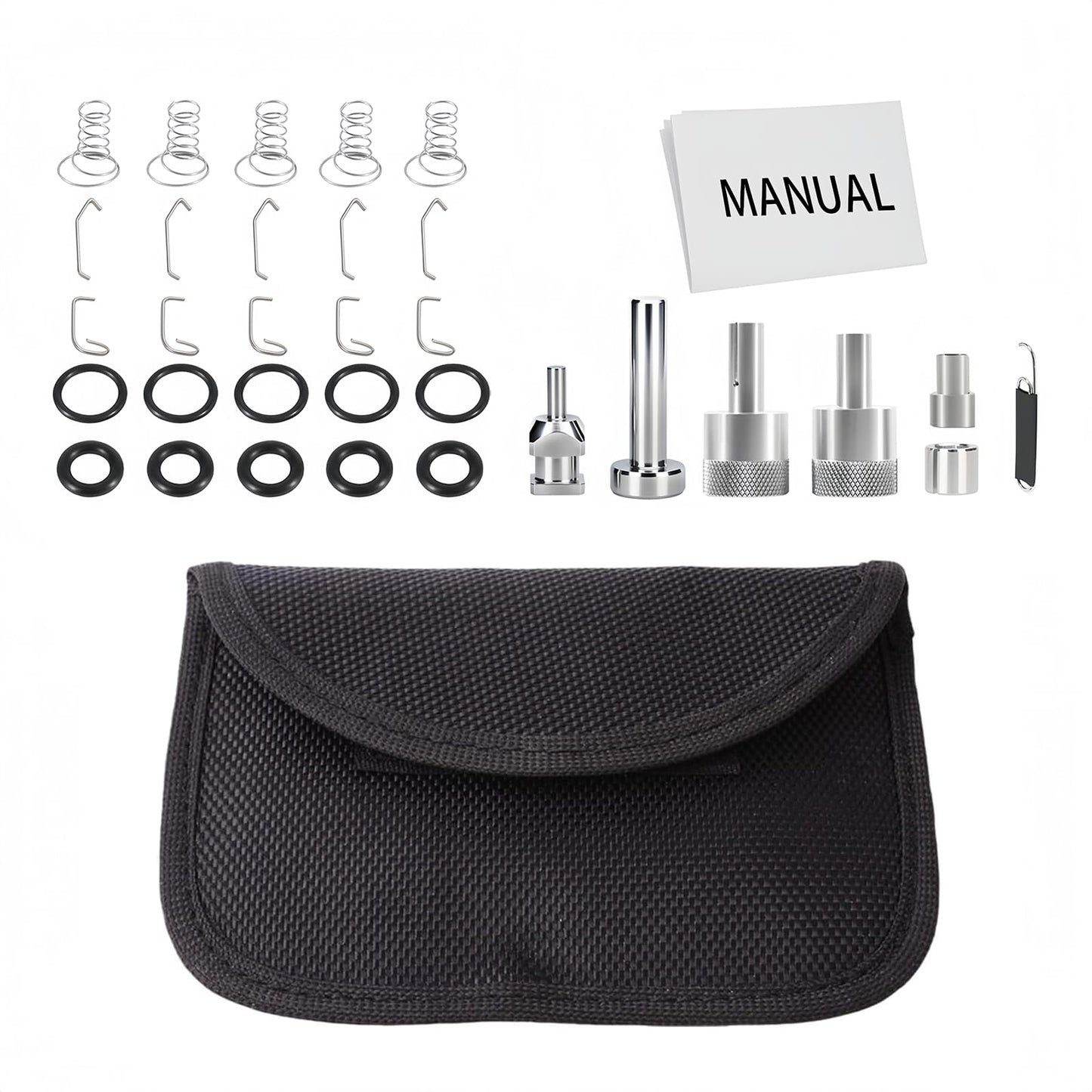 KOONDHEEND MC-400 Check Valve Repair Tools and MC-300 Fuel Tool Kit for Harley Fuel Tank Check Valve Tool Compatible with Harley Davidson 2001-2026 EFI Models