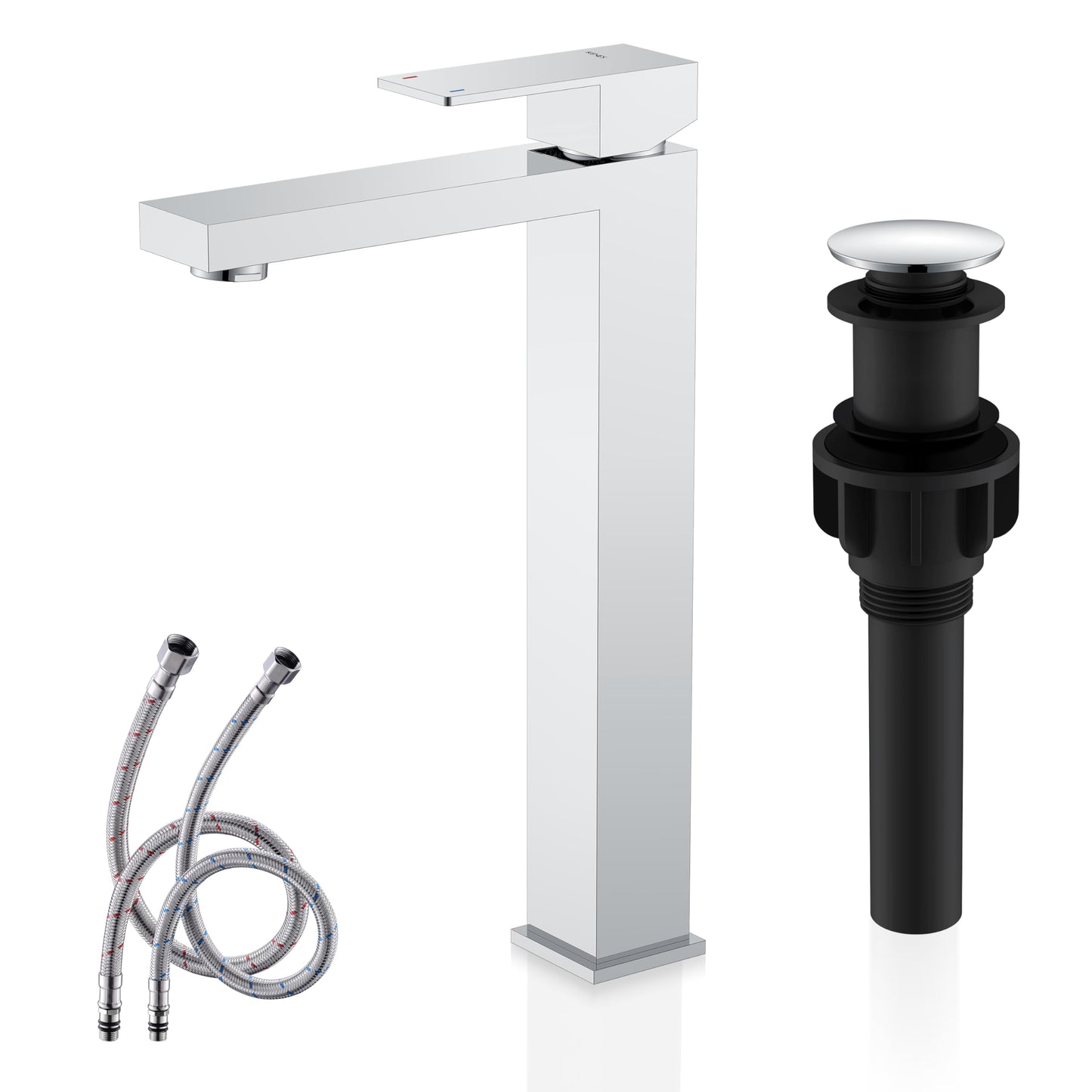 Vessel Sink Single Faucet Handle