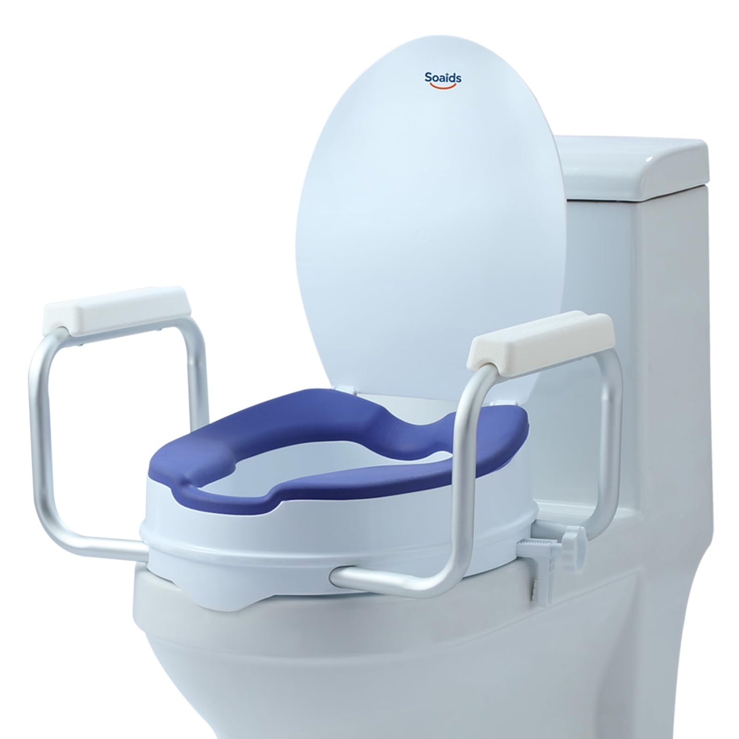 Raised Toilet Seat Risers for Seniors
