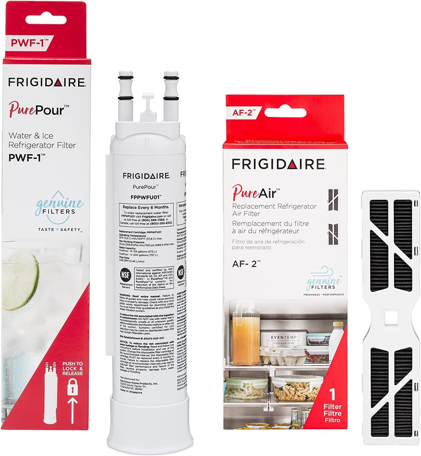 Frigidaire PurePour Water & Air Filter Kit
