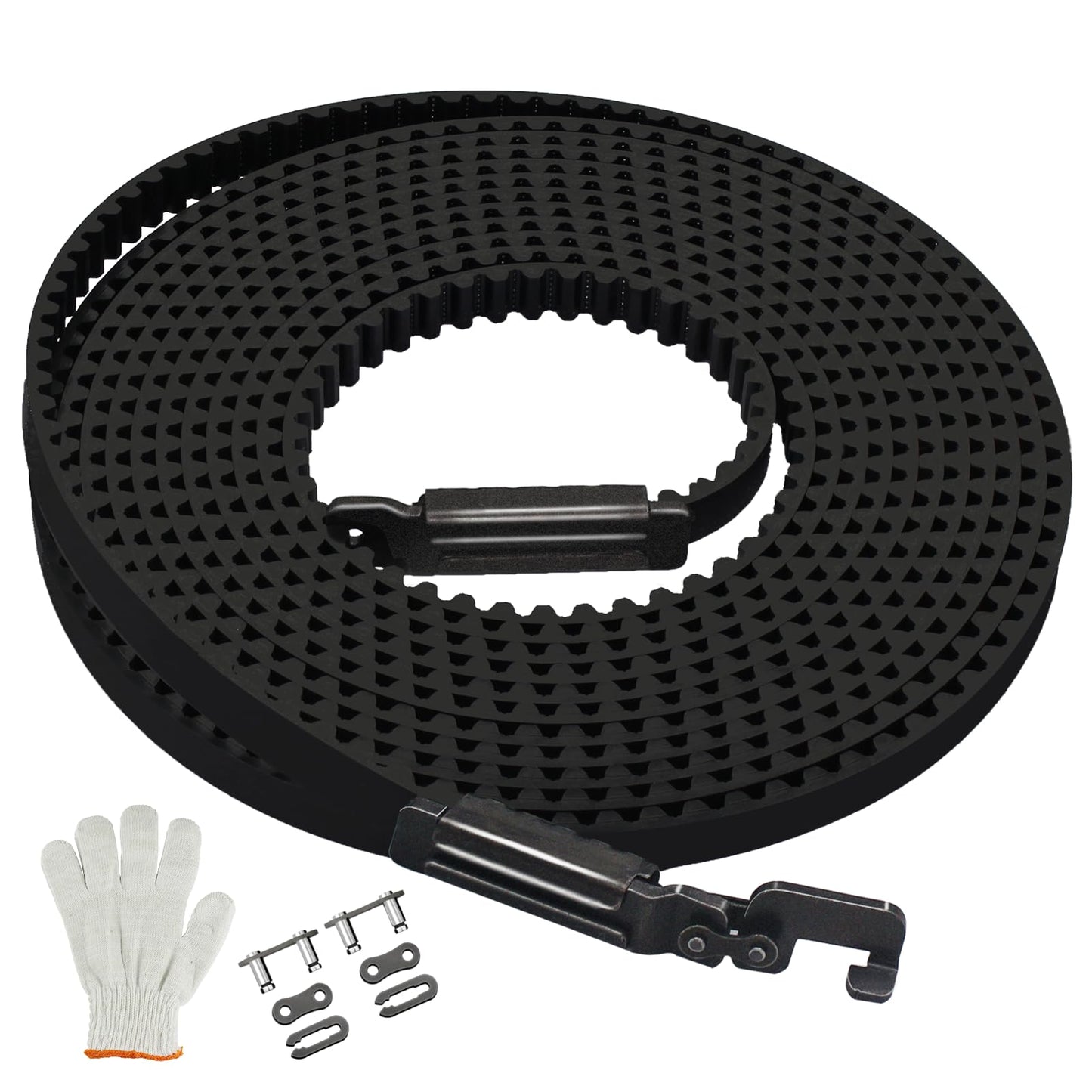 Upgrade 41A5434-14 Garage Door Opener Belt Drive Replacement 41A5434-14A Garage Door Belt For 10 Ft Garage Door 305" Formula 1 Belt Assembly Compatible With Liftmaster Chamberlain 5 Year QA