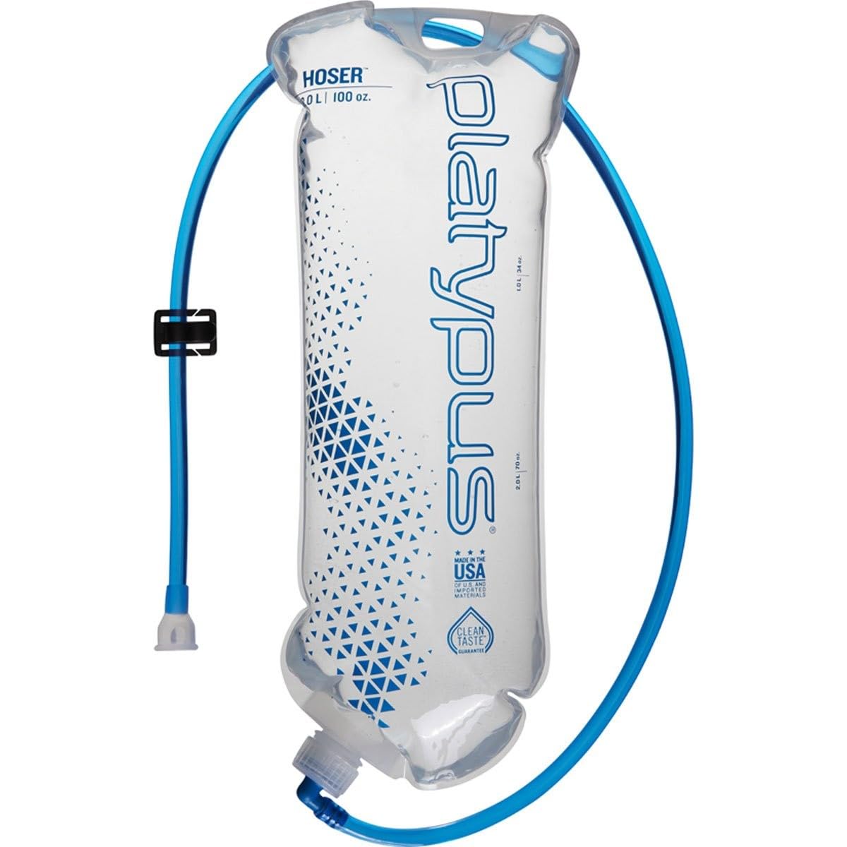 Platypus Hoser Hands-Free Hydration System Water Reservoir, 3-Liter, With Fast Flow Valve, One Color