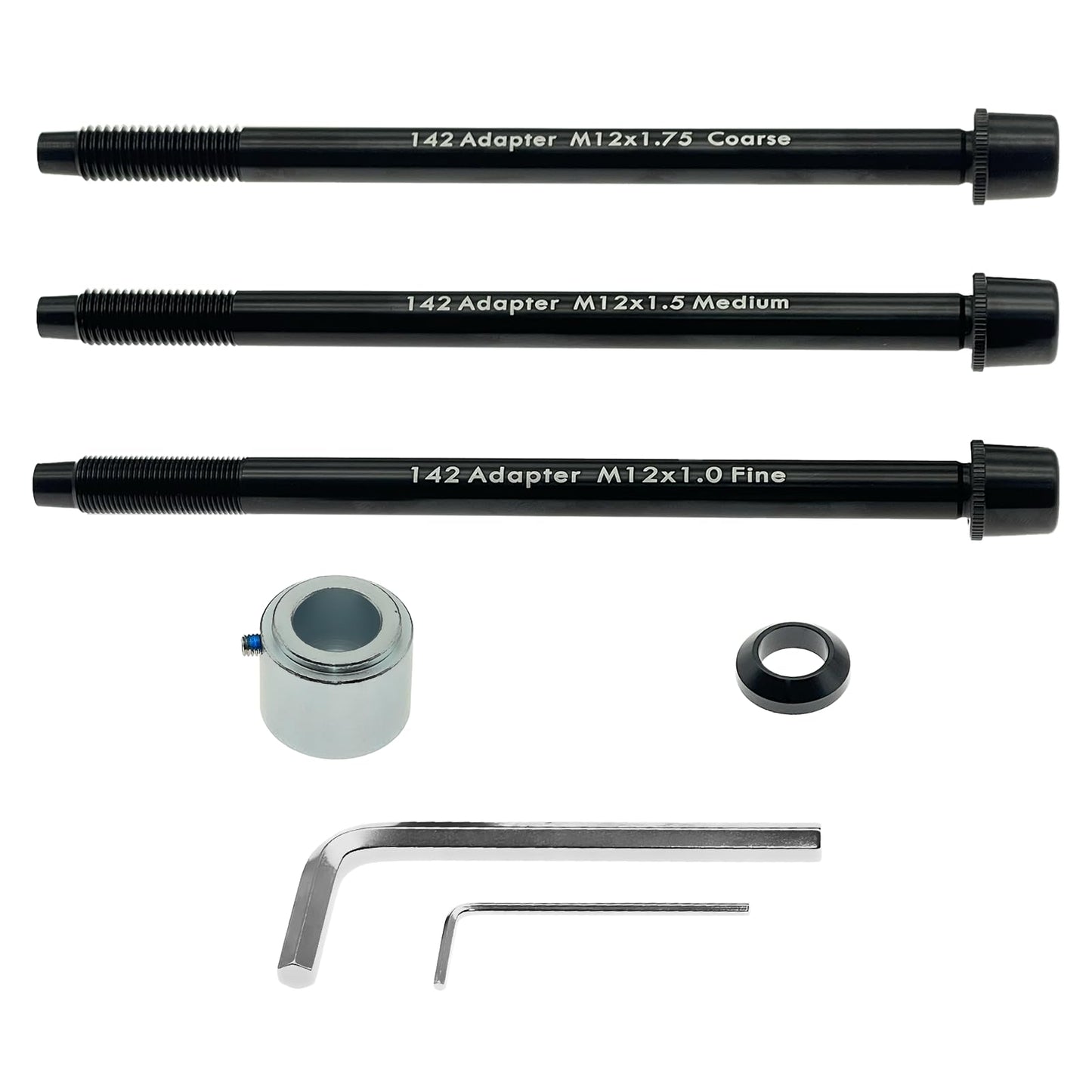 DCOMA 12x142mm Adapter Compatible With Wahoo KICKR SNAP, Supports 12mm Thru-Axle Rear Dropouts (142mm Width), Manufacturing Of High-Strength Materials, Contains All Necessary Kits And Tools