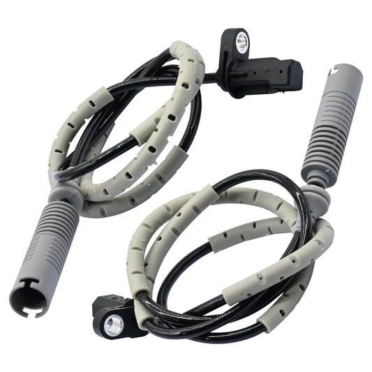 HHKSC 2pcs Rear Left and Right ABS Wheel Speed Sensor Compatible with BMW 128I 323I 325I 328I 34526760425 34526785021 34526870076 ALS449 06 07 08 09 10 11 12 13