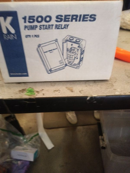 CEROD Krain Pump Start Relay 3 HP at 110v/220v 24v Coil for Pumps / 1522
