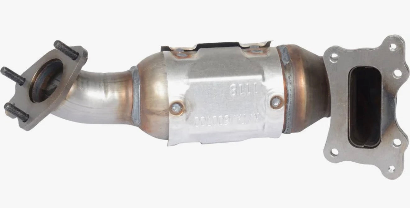 A direct-fit catalytic converter assembly (part numbers 16827 + 41233)