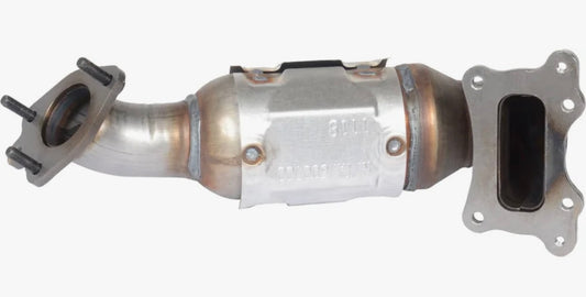 A direct-fit catalytic converter assembly (part numbers 16827 + 41233)