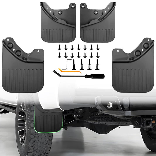 4 piece mud flaps set