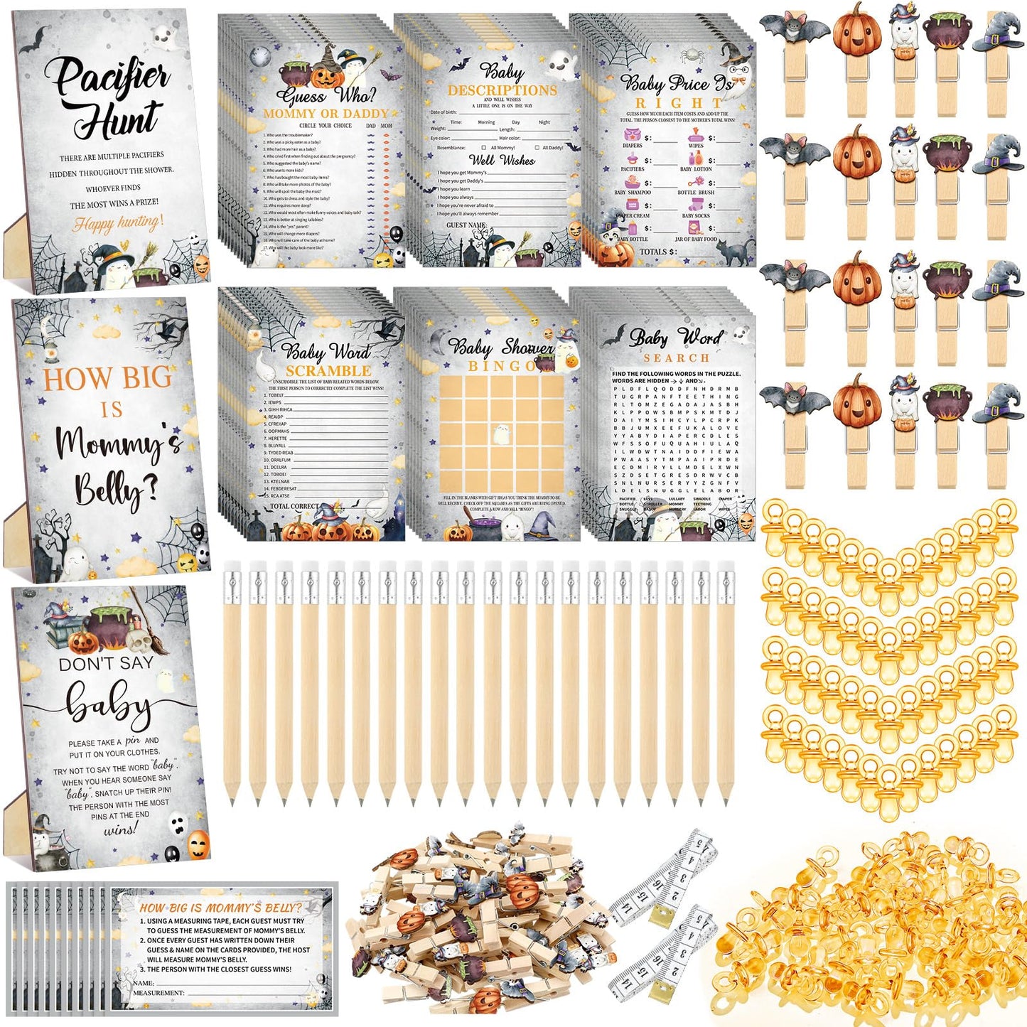 Halloween Baby Shower Games