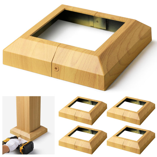 Aluminum Deck Post Base Covers