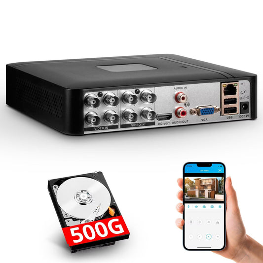8 Channel Security DVR Recorder