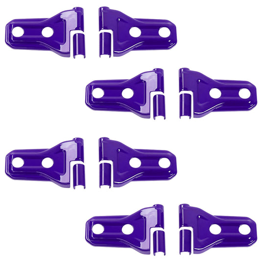 8pc Purple Door Hinge Cover Trim Set for Jeep