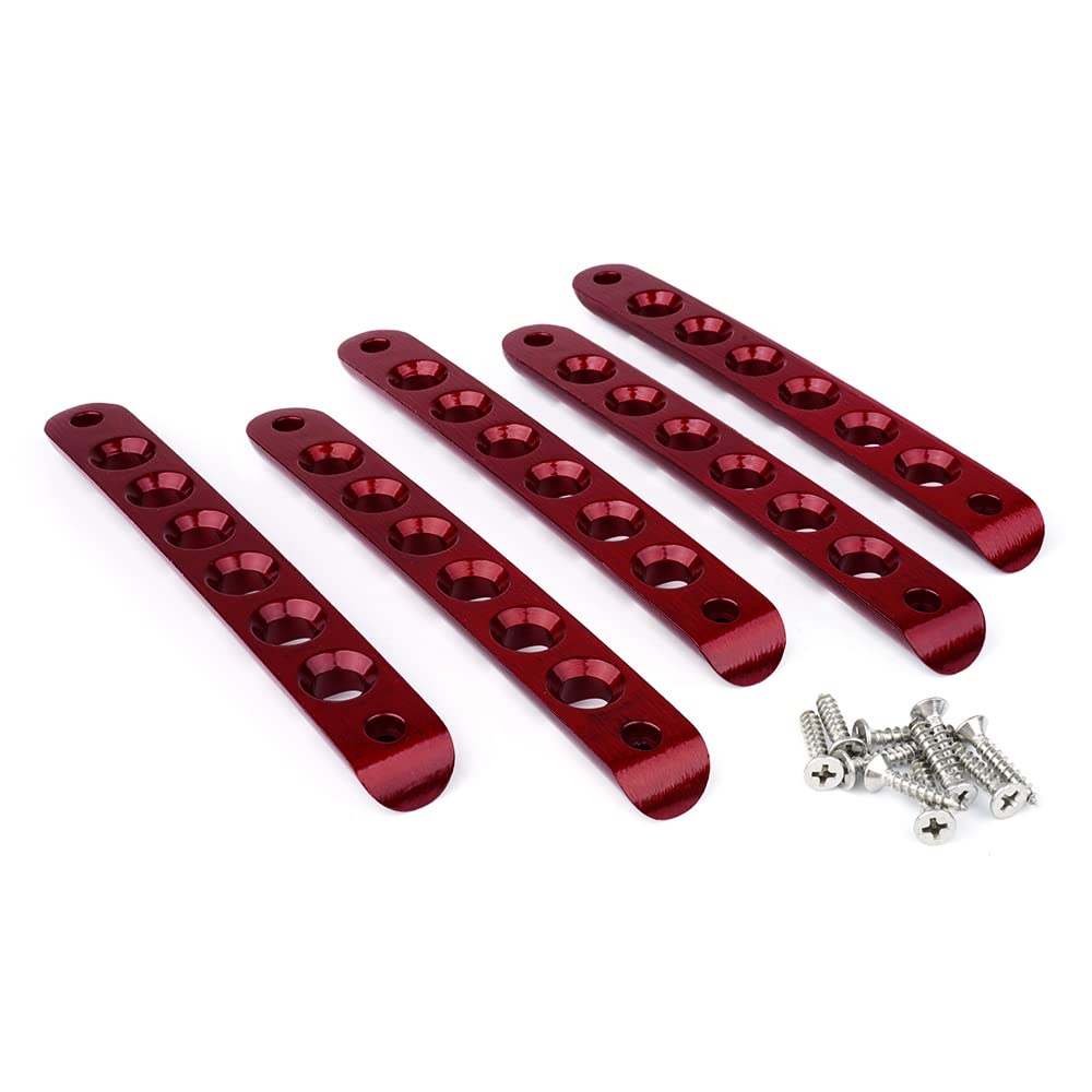 Brushed Aluminum Side Door Handle Inserts