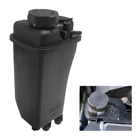 PPNZQAUT 17111436381 Engine Coolant Reservoir Tank With Cap Compatible With 2001 - 2003 BMW 525i L6 2.5L / 530i L6 3.0L, 1999 - 2000 BMW 528i / 528it L6 2.8L | Overflow Reservoir?603-536
