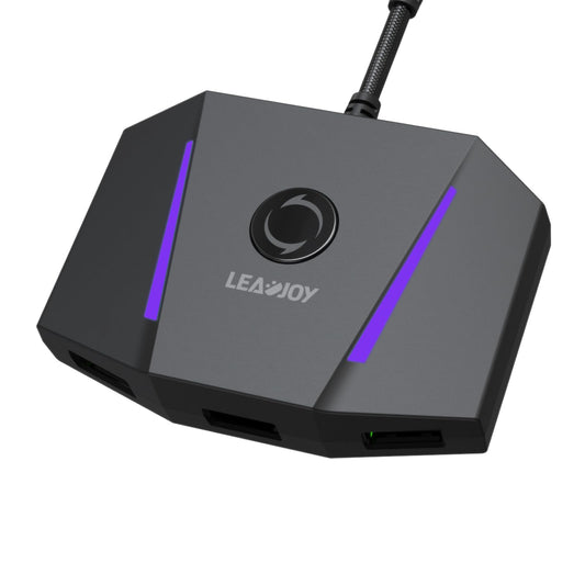 Leadjoy VX2 AimBox Keyboard Mouse Adapter For PS4, Xbox One, Xbox Series X/S, MnK Converter For Playing FPS, RTS, R6, Apex Legends