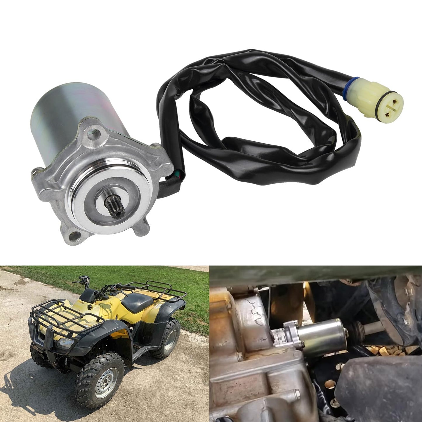 RANSOTO Power Shift Control Motor Compatible With 2000-2006 Honda Trx350 Trx350Fe Trx350Te Rancher Replaces 31300-HN5-A11 430-58002 463731 CMU0003