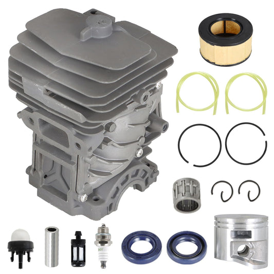 Autoparts Cylinder Piston Kit Replacement For Stihl MS251 MS 251 44mm Diameter Engine 1143 020 1207, 1143-020-1207 Chainsaw