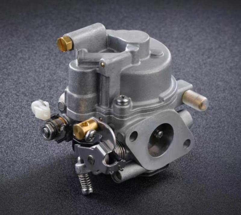 CHAMPAN Carburetor For Yamaha 9.9HP 8hp 4-Stroke Outboard Motor F9.9 T9.9, Ref NO. 6AU-14301-00/11/40/41,Fit Parsun/HIDEA Boat Engine 9.9 Hp 2-Stroke Carbs ASSY