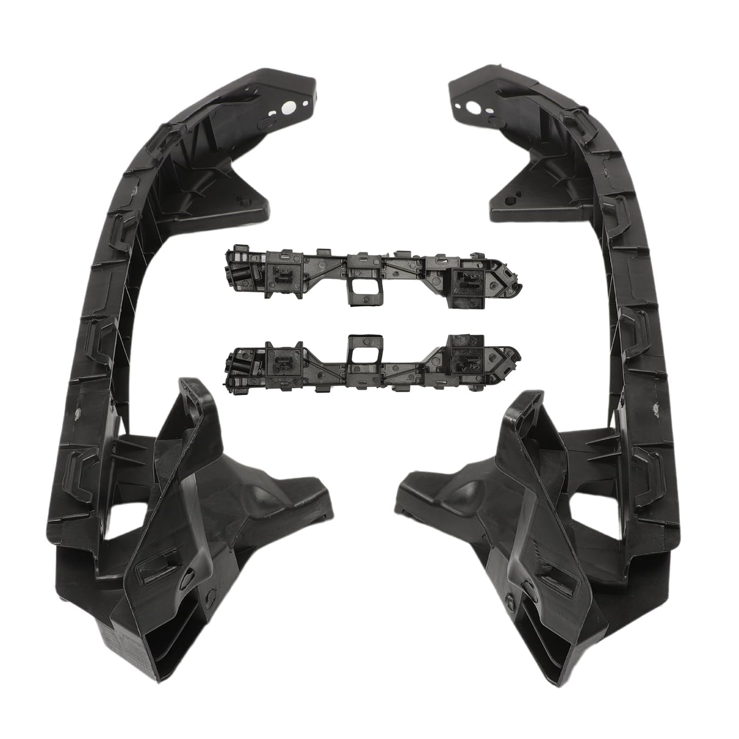 Headlight And Front Bumper Bracket Mount Support Retainer Kit For Accord 2013-2017 Left Right Side Set Of 4 Replace 71190-T2A-A01, 71140-T2A-A01, 71198-T2A-A01, 71193-T2A-A01