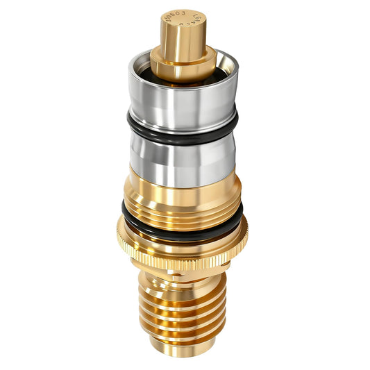 GR-47450000 Thermostatic Cartridge 1/2" Made Of Brass And Stainless Steel – Compatible With Grohtherm 1000/3000 And Automatic 2000 – Replacement Part 47450