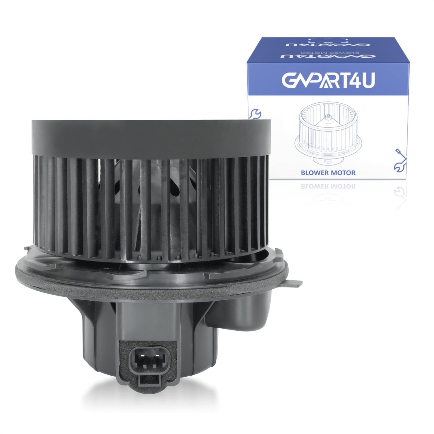 GVPART4U Front Blower Motor For 2000 2001 2002 2003 2004 2005 2006 Chevy Tahoe Silverado Avalanche Suburban, 2000-2006 GMC Sierra Yukon, 2003-2006 Cadillac Escalade