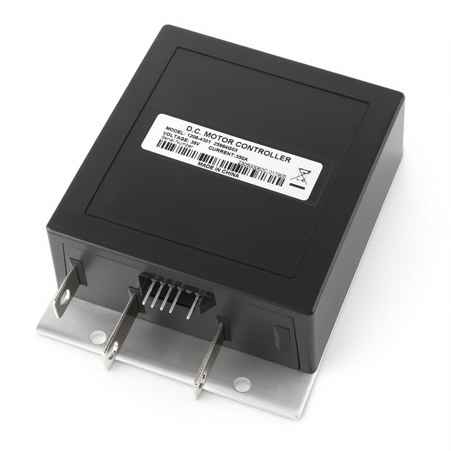 HLBTK 1206-4301 Speed Controller 36V 350A 5Pin Compatible With Curtis EZGO TXT And MED Golf Cart With ITS Throttle Input 1994-2019 DC Motor Control System Replacement Part