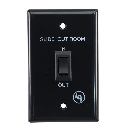 Lippert Components 225488 Interior In/Out Switch (Black)