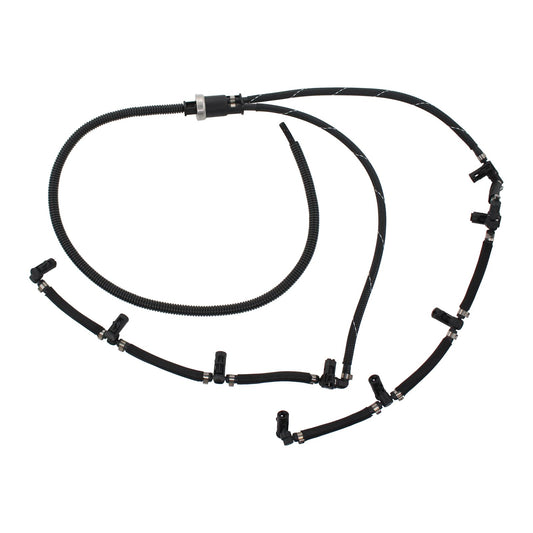 Roneeson Fuel Injector Return Hose For Chevrolet Silverado 2500 HD 3500 HD 6.6 2011-2016, Express 2500 3500 4500 GMC Savana 2500 3500 4500 6.6 2010-2016, Sierra 2500 HD 3500 HD 6.6 2012-2016