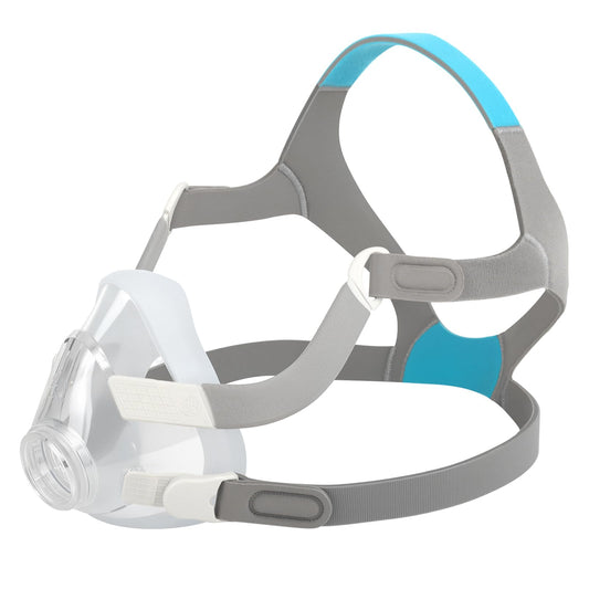 Replacement F20 Frame Set For AirFit F20 Mask (L) - Includes Cushion, Frame, Headgear, Clips - No Elbow - Snug Fit, Comfortable Design, Great Value Bundle